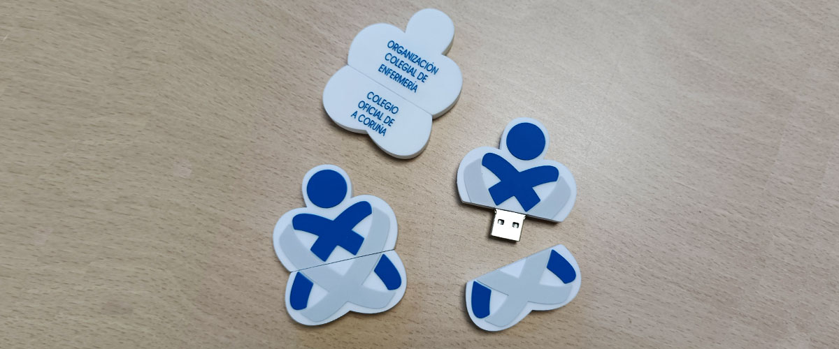 usb personalizadas 3d