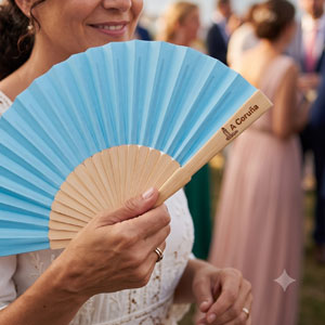 abanicos para bodas al por mayor