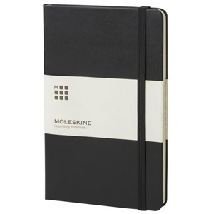 Libreta de tapa dura L rayada moleskine Negro intenso